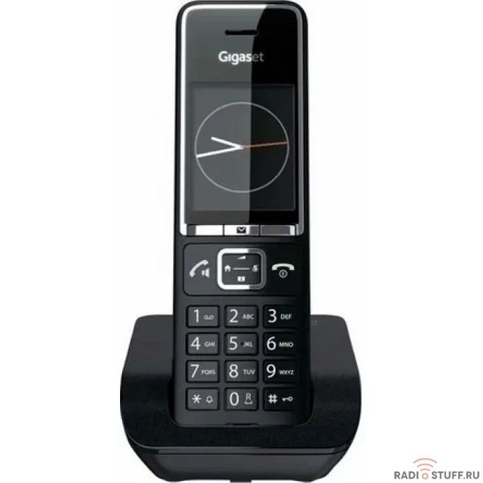 Радиотелефон Gigaset Comfort 550 RUS,  черный [s30852-h3001-s304]