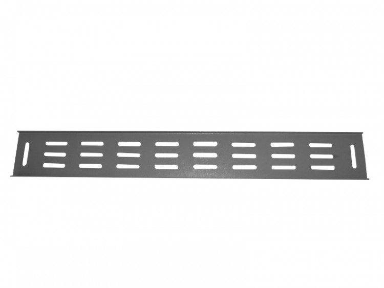 Кабельный органайзер 19", 18U, металлический, вертикального типа, серый "S" (замена 69212) EOL