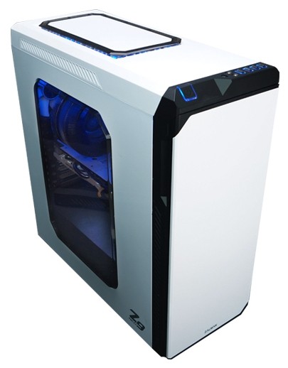 ZALMAN Z9 NEO, ATX, WHITE, WINDOW, 2x5.25", 4x3.5", 6x2.5", 2xUSB2.0, 2xUSB3.0, FRONT 2x120mm, REAR 1x120mm, TOP 2x120mm