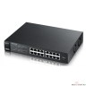 ZYXEL ES1100-16P-EU0102F Коммутатор 16-портовый Fast Ethernet c 8 портами PoE 