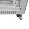 Шкаф напольный 19" Netko 27U серия Optima (600х600х1362), передняя дверь стекло, серый, разобранный (упакован в 2 коробки)