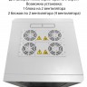 Шкаф напольный 19" Netko 27U серия Optima (600х600х1362), передняя дверь стекло, серый, разобранный (упакован в 2 коробки)