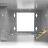 Шкаф настенный 10" 4U серия COMPACT (315х325х225), передняя дверь стекло, серый, Netko