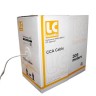 Кабель LC UTP4 cat.5e, одножильный, 305м, CCA Проходит Fluke тест