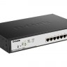 DGS-1100-10MPP/C1A D-Link управляемый коммутатор EasySmart с 8 портами 10/100/1000Base-T и 2 портами 1000Base-X SFP (порты 1 – 8 с поддержкой PoE 802.3af/802.3at (30 Вт)