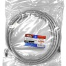 Патч-корд FTP4 cat.6, 3.0м, литой коннектор, серый, LSZH, NETKO Expert CKC