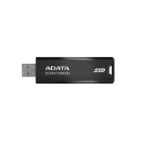 SSD жесткий диск USB 3.2 2TB BLACK SC610-2000G-CBK/RD ADATA