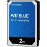 Жесткий диск SATA 2TB 6GB/S 256MB BLUE WD20EZAZ WDC