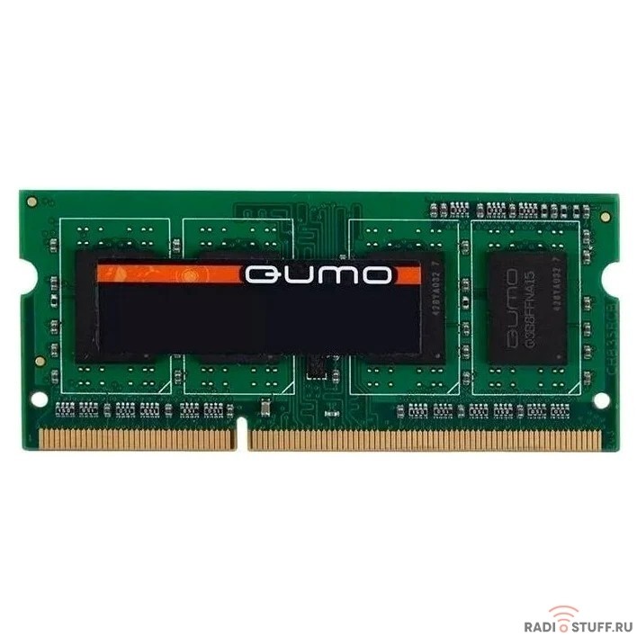 QUMO DDR3 SODIMM 4GB QUM3S-4G1333C(L)9 PC3-10600, 1333MHz
