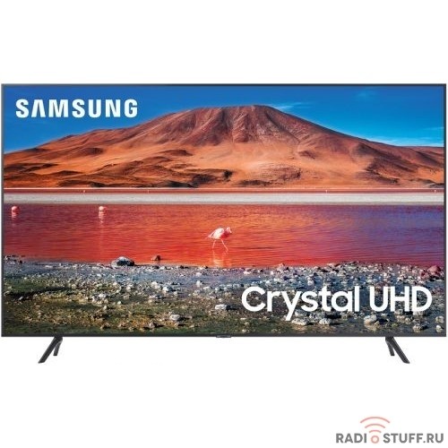 Samsung 50" UE50TU7002UXCE черный  {Ultra HD 60Hz DVB-T2 DVB-C DVB-S2 USB WiFi Smart TV (RUS)}