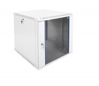 Шкаф телекоммуникационный настенный разборный ЭКОНОМ 12U (600 × 650) дверь стекло