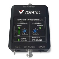 Репитер Vegatel VT-2100 (LED), 3G/UMTS, усиление 60 дБ