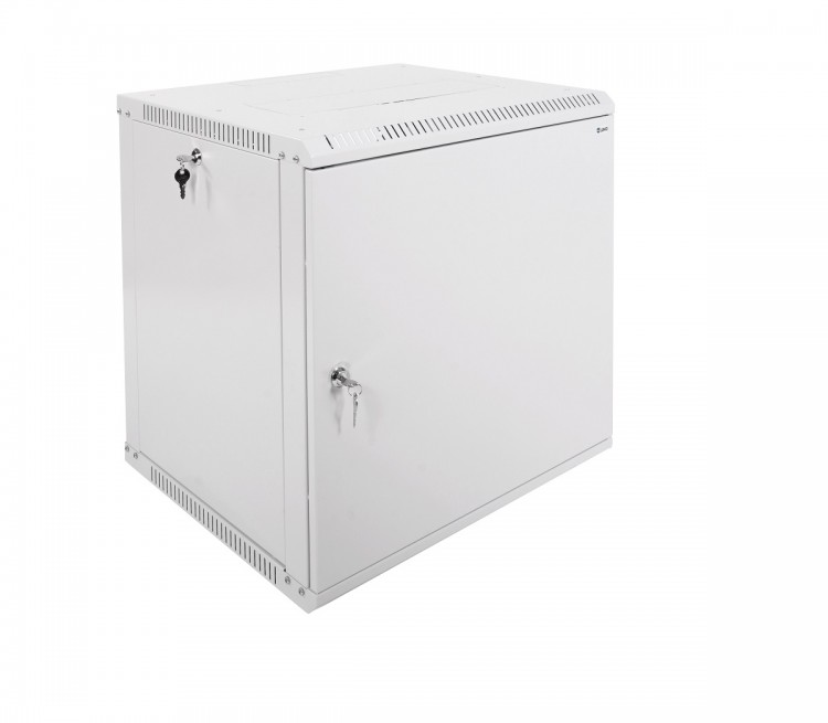 Шкаф телекоммуникационный настенный разборный ЭКОНОМ 12U (600 × 520) дверь металл