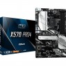 Материнская плата AMD X570 SAM4 ATX X570 PRO4 ASROCK