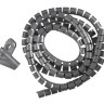 Органайзер  для проводов с инструментом для укладки, ID-15mm, 2м, пластик, серый NETKO Optima