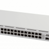 Ethernet-коммутатор MES2324P, 24 порта 10/100/1000 Base-T (PoE/PoE+), 4 порта 10GBase-X (SFP+)/1000Base-X (SFP), L2+, 220V AC