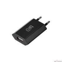 Bion Сетевое Зарядное Устройство, USB-A, 5 Вт, черный [BXP-ADP-A-5B]