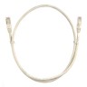 Патч-корд FTP4 cat.6, 1.0м, литой коннектор, серый, Netko CKC