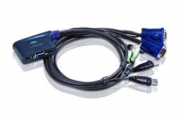 KVM-переключатель USB 2PORT W/CAB CS62US-A7 ATEN
