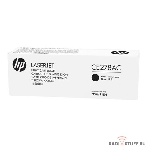 HP Картридж CE278AC лазерный (2100 стр)  (белая коробка)