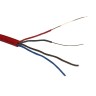 Кабель сигнальный NETKO, неэкранированный, КПСнг (А) - FRLS, 2*2*0.5мм2 (0.8мм) 200м, красный