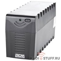 UPS Powercom RPT-1000AP {1000 ВА/ 600 Вт, AVR, USB, RJ11/RJ45, 3 розетки IEC320 C13 с резервным питанием}
