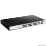D-Link DGS-1210-28MP/F3A  Настраиваемый L2 коммутатор с 24 портами 10/100/1000Base-T и 4 комбо-портами 100/1000Base-T/SFP (24 порта PoE 802.3af/at, PoE-бюджет 193 Вт)