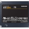 SSD жесткий диск SATA2.5" 1TB 6GB/S 870 QVO MZ-77Q1T0BW SAMSUNG