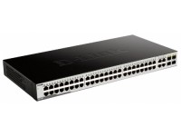 D-Link DGS-1052/A1 Неуправляемый коммутатор с 48 портами 10/100/1000Base-T и 4 комбо-портами 100/1000Base-T/SFP