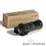 XEROX 106R03695 Тонер-картридж экстра-повышенной емкости для Phaser 6510/6515 жёлтый, 4300 стр.