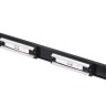 Патч-панель UTP, 19", 16 портов RJ45, cat.5е, 1U, Dual Type, "L"