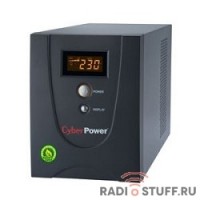 UPS CyberPower V 2200E LCD VALUE2200ELCD black {2200VA/1320W USB/RS-232/RJ11/45 (4 EURO)}