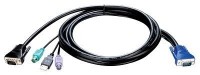 KVM-кабель D-Link KVM-401, 1.8M
