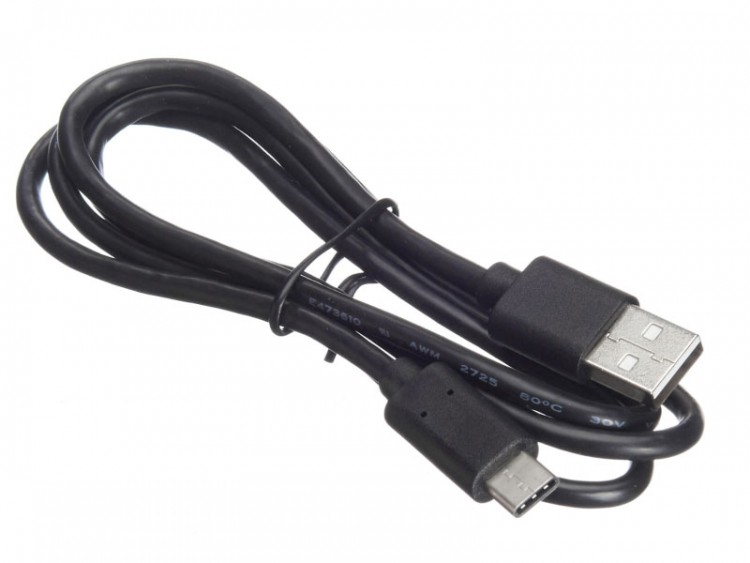 Кабель шт.USB A - шт.micro USB 2.0 Type-C (1м), черный, бл. Netko