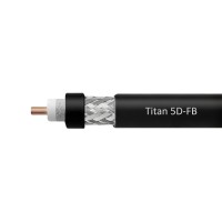 Кабель 5D-FB 50 Ом коаксиальный черный