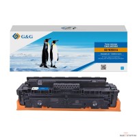 Картридж лазерный G&G GG-W2031A 415A голубой (2100стр.) для HP LJ M454/MFP M479