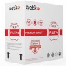 Кабель F/UTP4 (FTP4 ) cat.5e, 4 пары 24 AWG BC, одножильный, экранированный, 305м, синий, FLUKE TEST, NETKO Expert СКС