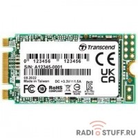 Transcend SSD 425S, 500GB, M.2(22x42mm), SATA3, 3D TLC, TS500GMTS425S