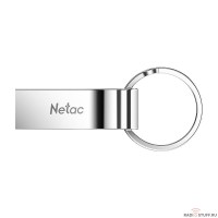 Netac USB Drive 16GB U275 <NT03U275N-016G-20SL>, USB2.0, с кольцом, металлическая