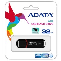 Флэш-накопитель USB3.1 32GB BLACK AUV150-32G-RBK ADATA