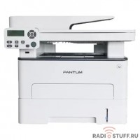 Pantum M7100DW МФУ лазерное, монохромное, двусторонняя печать, автоподача, копир/принтер/сканер (цвет 24 бит), 33 стр/мин, 1200 x 1200 dpi, 256Мб RAM, лоток 250 стр, USB, RJ45, Wi-Fi, серый корпус