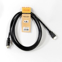Кабель TVCOM 1.8m HDMI to HDMI (19M -19M) V1.4+3D CG150S-1.8M
