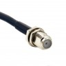 Кабельная сборка RG-58 (UHF-male (PL259) - F-female), 0,5 метра