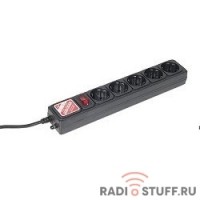 PowerCube Фильтр  B, 5.0м, 5 евророзеток (SPG-B-15-black), черный