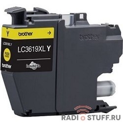 Brother LC-3619XLY Картридж, Yellow  {MFCJ3530/3930,Yellow, (1500стр)}
