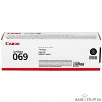 Canon Cartridge 069BK 5094C002  тонер-картридж для MF752Cdw/MF754Cdw/LBP673Cdw 1900 стр. чёрный