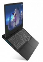 Ноутбук LENOVO IdeaPad Gaming 3 16IAH7 16" Intel Core i5-12450H RAM 16Гб SSD 512Гб RTX 3060 6Гб ENG/RUS без ОС Onyx Grey 2.6 кг 82SA0080RM
