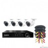 Falcon Eye FE-1108MHD KIT SMART 8.4 Комплект видеонаблюдения. -ми канальный гибридный {(AHD,TVI,CVI,IP,CVBS) регистратор; Видеовыходы: VGA;HDMI; Видеовходы: 8xBNC;Разрешение  записи до 1080N}