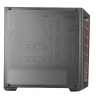 Корпус COOLER MASTER MasterBox MB511 MidiTower без Б/П ATX MicroATX MiniITX Цвет красный MCB-B511D-KANN-S00