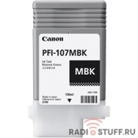 Canon PFI-107MBK 6704B001 Картридж  для  iPF680/685/770/780/785, Черный матовый, 130ml (GJ)